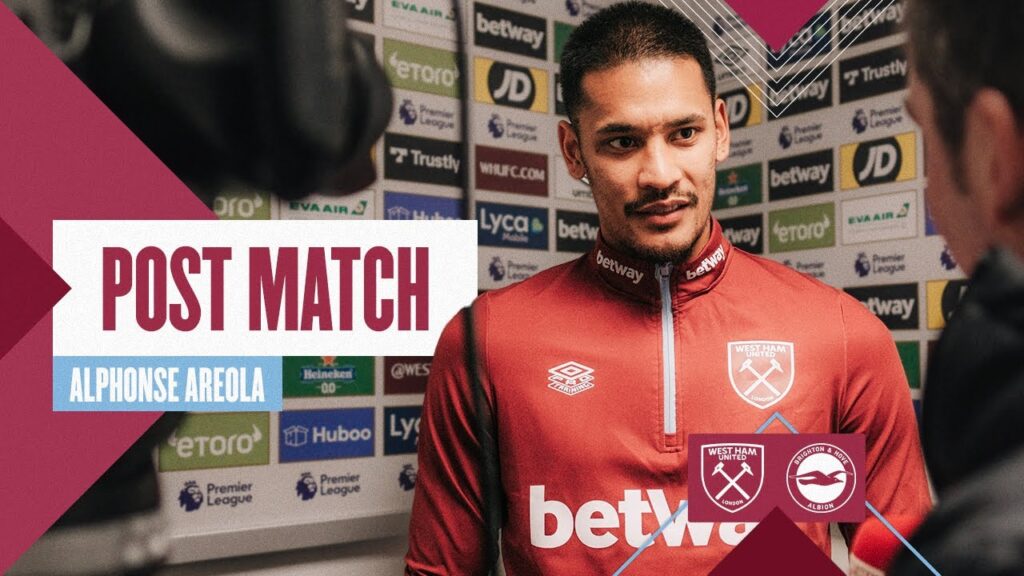 "We Always Fight For Each Other" | Alphonse Areola Post Match Reaction | West Ham 0-0 Brighton