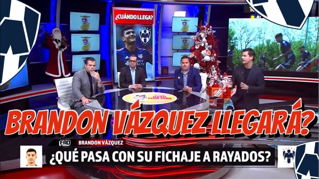 Brandon Vázquez a Rayados SI o NO? 😱🔥