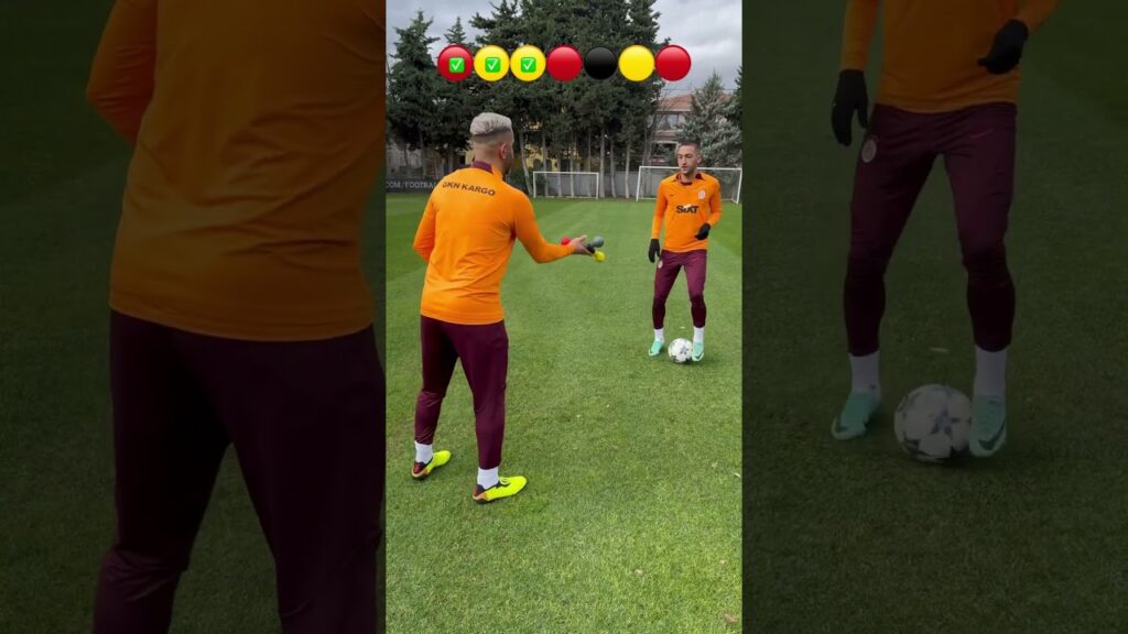 Hakim Ziyech dribbling challenge 🔴🟡⚫️
