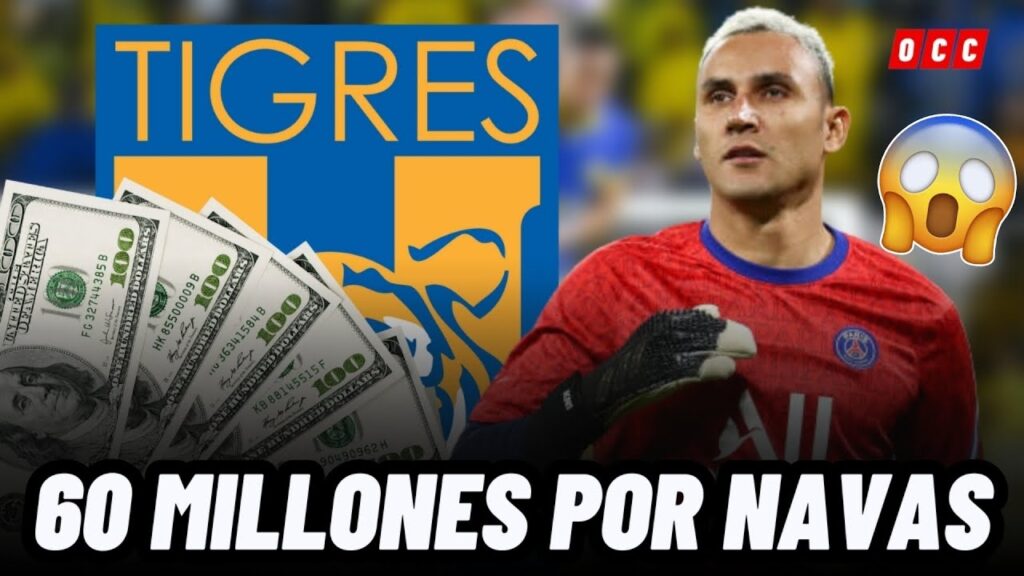 LOCURA TOTAL! GIGANTE DE MÉXICO OFRECERÍA 60 MILLONES POR KEYLOR NAVAS😱