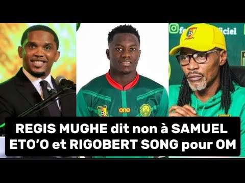 François Regis Mughe choisit de rester jouer avec l’OM au lieu de joueur la CAN avec le Cameroun