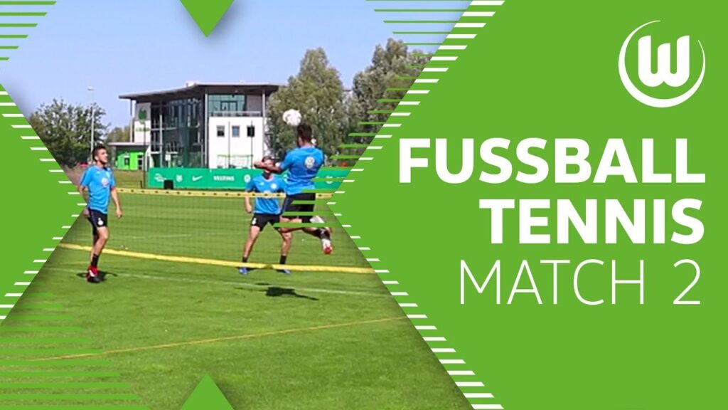 Chefcoach spielt mit - Fußball-Tennis mit Malli, Steffen, Brekalo und Co.