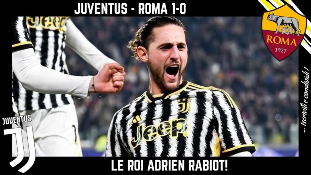 JUVENTUS – ROMA 1-0: il GOL del DUCA Adrien RABIOT che SPEZZA l’EQUILIBRIO tra ALLEGRI e MOURINHO! JUVENTUS - ROMA 1-0: il GOL del DUCA Adrien RABIOT che SPEZZA l'EQUILIBRIO tra ALLEGRI e MOURINHO!