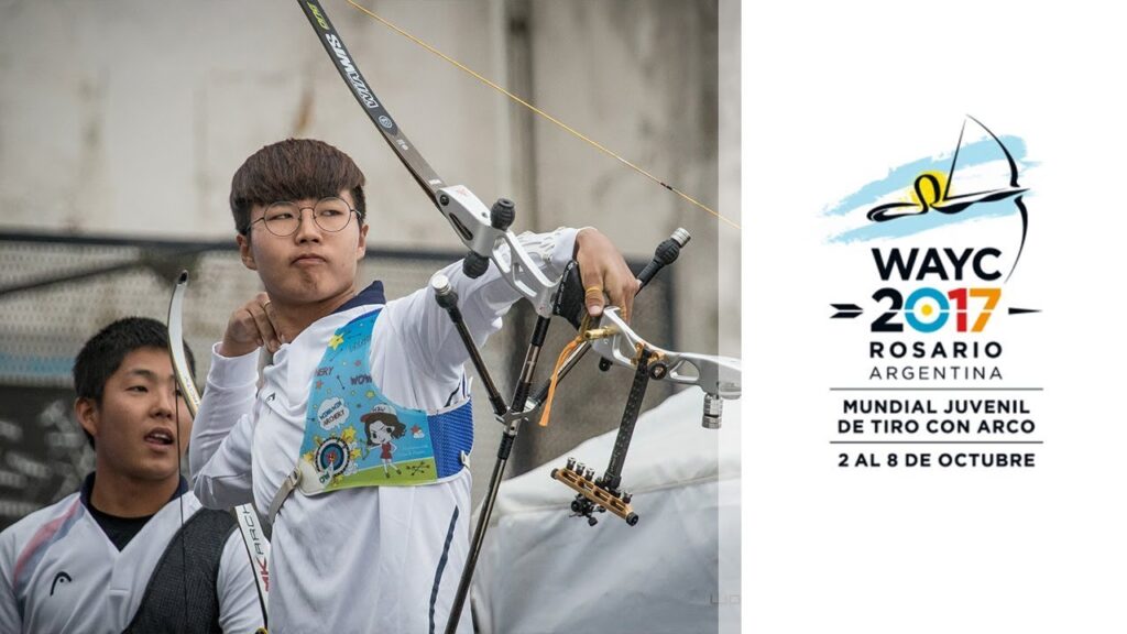 Han Jaeyeop v Taeyeong Jeong – recurve junior men's gold final | Rosario 2017