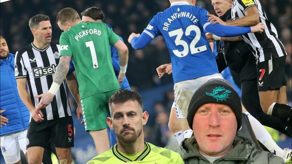 New footage as FABIAN SCHAR confronts Jordan Pickford AGAIN & Tottenham Hotspur (a) preview #nufc