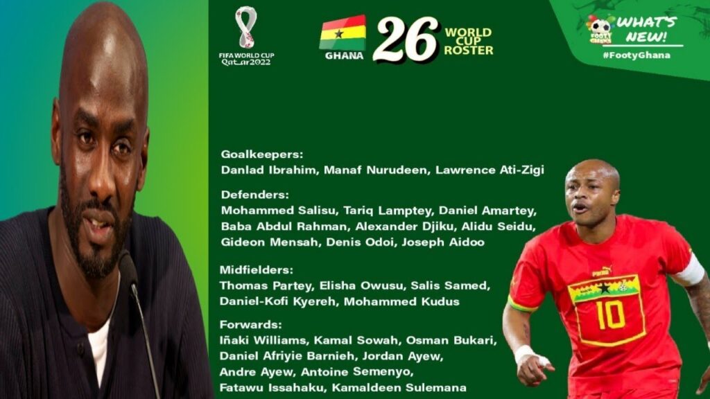 Coach Otto Addo Finally Announces Ghana Black Stars 26 Man Squad 🇬🇭