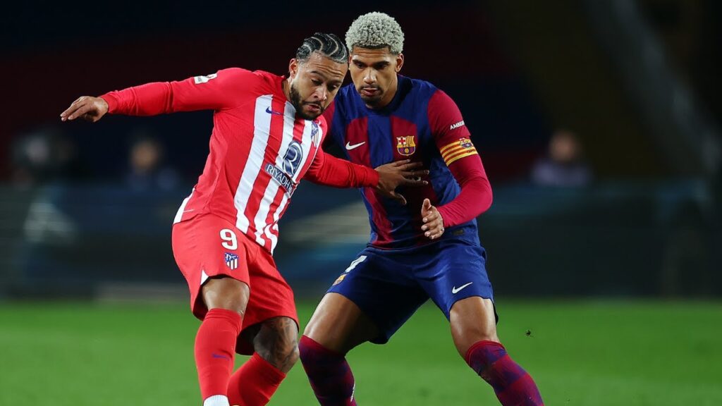 Ronald Araújo Monster Class Performance vs Atletico Madrid (3/12/2023)