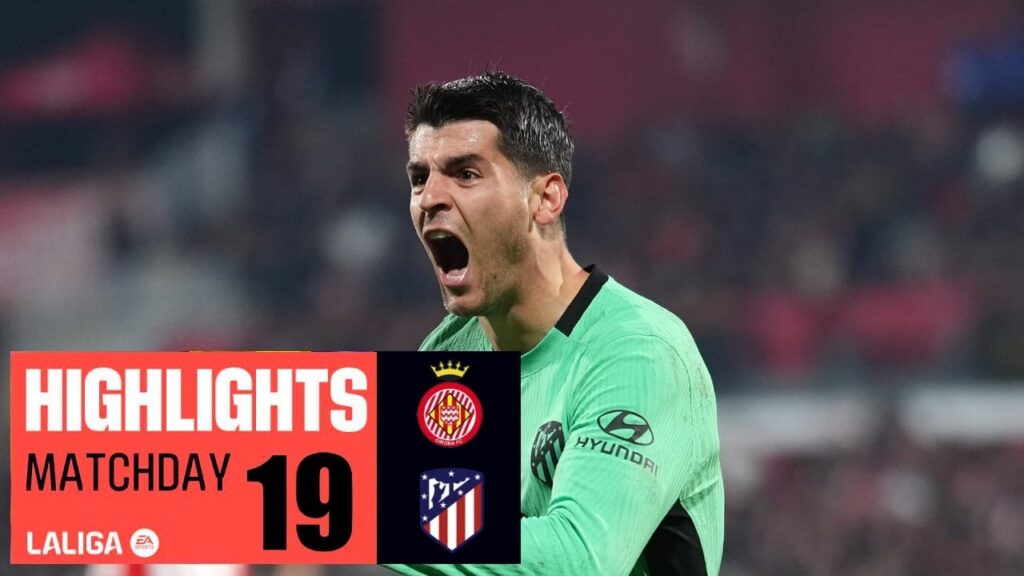 Álvaro Morata HAT TRICK | Morata hoy | Girona vs Atlético Madrid 4-3 Resumen y Goles | LaLiga 2023