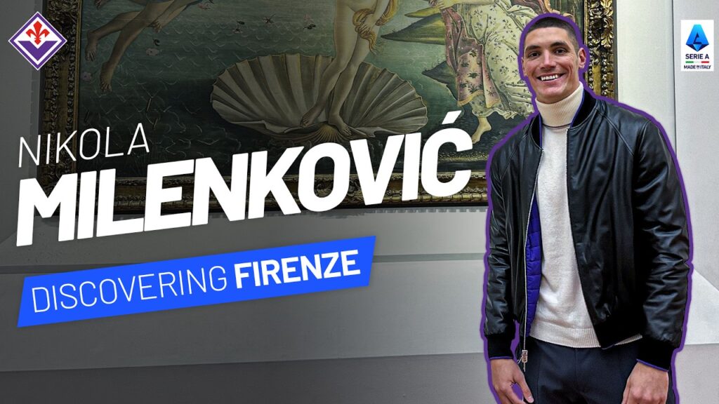 NIKOLA MILENKOVIC takes a tour of the UFFIZI GALLERY in FIRENZE | Champions of #MadeInItaly