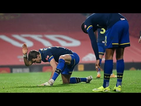 Jan Bednarek red card Vs Manchester United | Manchester United Vs Southampton 9-0.