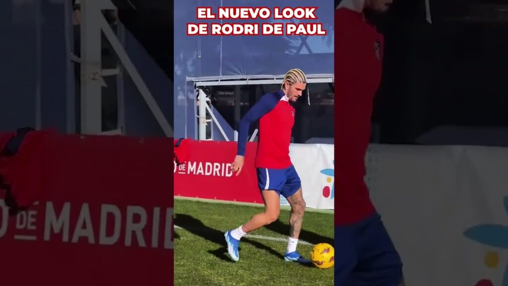 El SORPRENDENTE cambio de look de RODRIGO DE PAUL