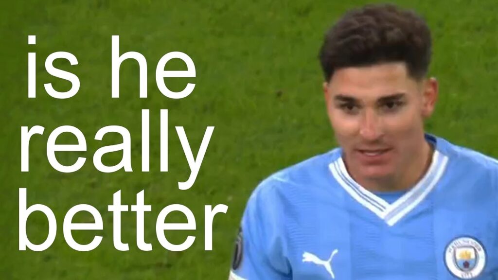 I think Alvarez is getting better than Haaland...