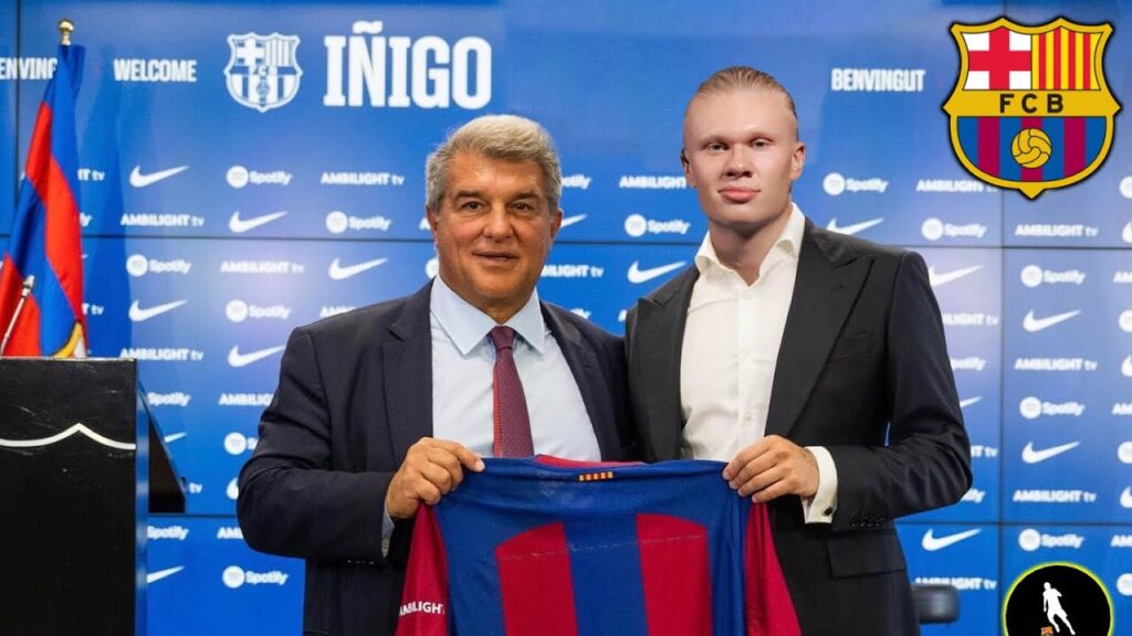 Officially Erling Haaland Signing to Fc Barcelona Contract Until June 2033