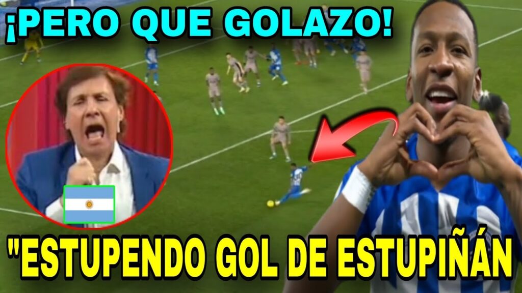 🤩🇦🇷 ¡¡ASÍ RELATÓ EL GOLAZO DE ESTUPIÑÁN LA PRENSA ARGENTINA!! | "ESTUPENDO PERVIS" 🇪🇨
