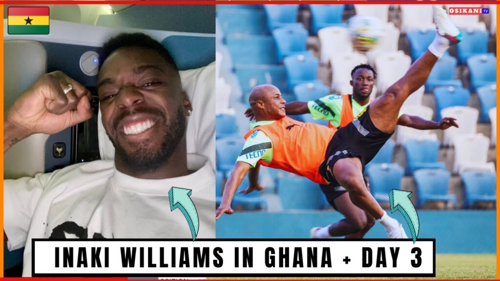 BLACK STARS 3RD TRAINING ✅ INAKI WILLIAMS ARRIVES IN GHANA 🇬🇭 MOHAMMED KUDUS LATEST & OTTO ADDO