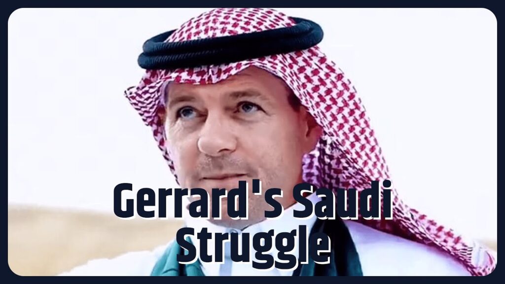 Steven Gerrard under pressure in Saudi Arabia after two months without victory