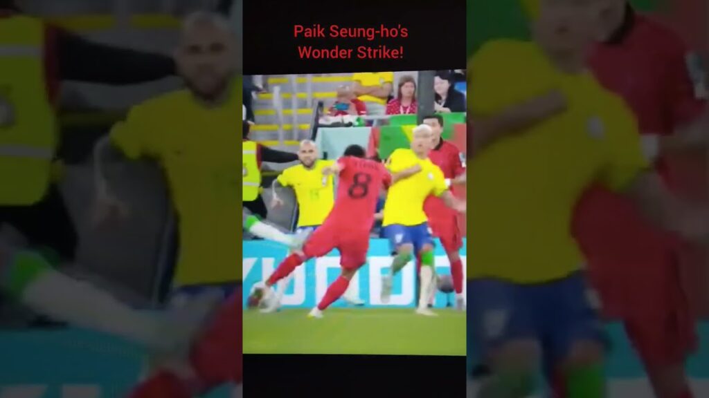 Paik Seung-ho's Wonder Strike!🇰🇷