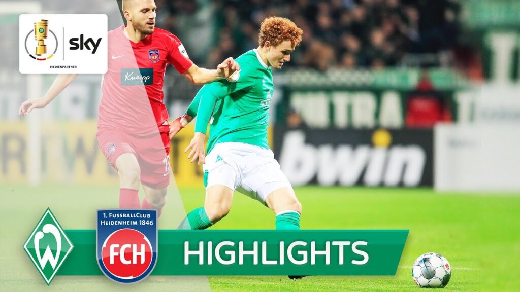 Souveräne Bremer! | SV Werder Bremen - 1. FC Heidenheim 4:1 | Highlights - DFB-Pokal