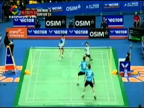 [2011 Korean Open MD-F] Jung Jae Sung/Lee Yong Dae vs Mathias Boe/Carsten Mogensen [1]