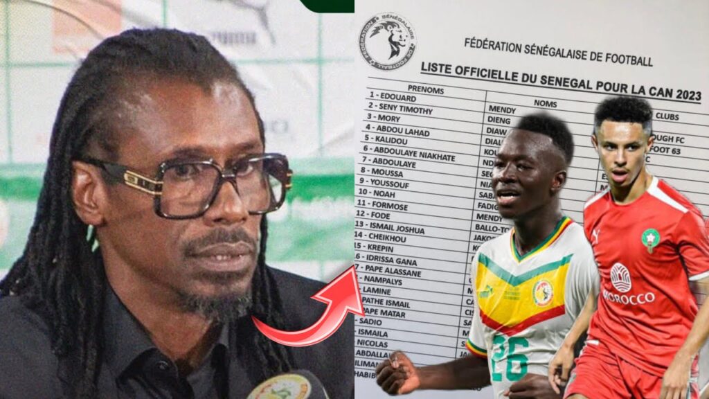 Voici la liste 27 joueurs de Aliou Cissé Sénégal fuité pour la CAN avec Pape Gueye sans Sofiane Diop