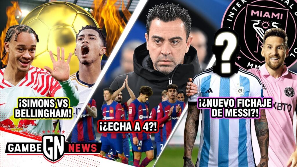 XAVI SIMONS RETA a BELLINGHAM😱 l¡BARÇA SENTENCIA estas 4 FIGURAS! lMESSI VA x seleccionado ARGENTINO XAVI SIMONS RETA a BELLINGHAM😱 l¡BARÇA SENTENCIA estas 4 FIGURAS! lMESSI VA x seleccionado ARGENTINO