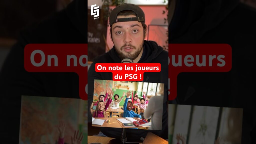 Le conseil de classe du PSG ! #psg #notes #marquinhos #skriniar #hakimi #shortsfootball #football