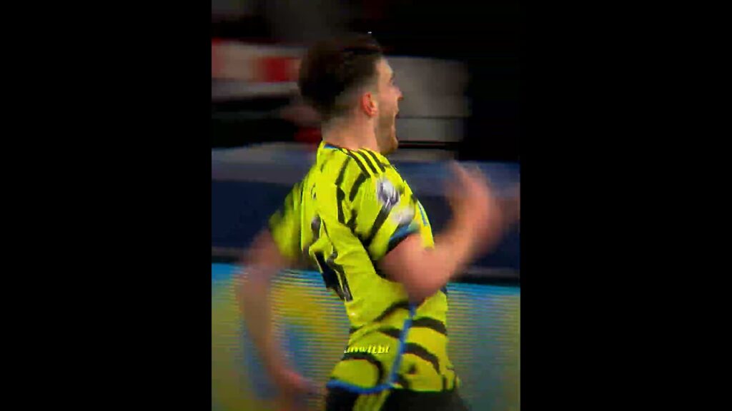 Declan Rice's Last Minute WINNER! 🤩✨ | #arsenal #edit