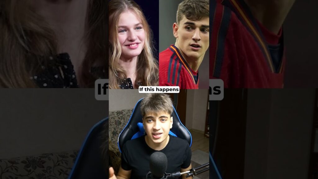 The Gavi and Princess of Spain Drama 😭