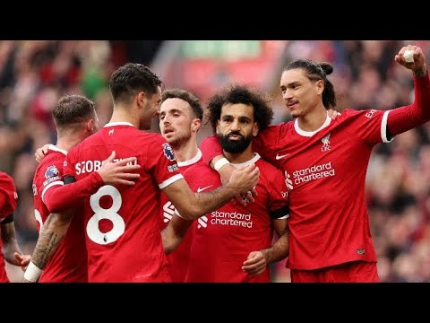 Mohamed Salah leads four Liverpool players the Premier League team of the season so far