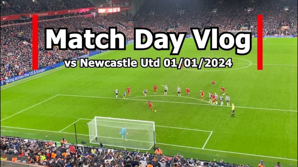 【Match Day Vlog】LFC vs Newcastle - Liverpool, top of the league! 1.1.2024 元旦フットボール！リバプール vs ニューカッスル