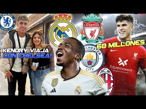 🚨BOMBAZO! REAL MADRID QUIERE FICHAR A WILLIAM PACHO! 60 MILLONES por PIERO HINCAPIÉ! KENDRY SE FUE..