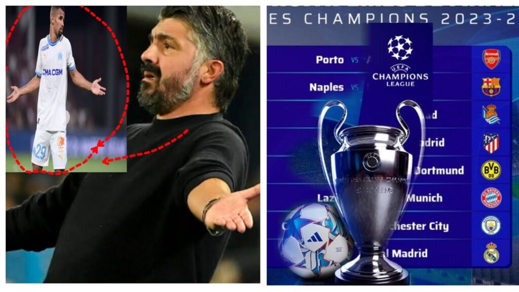 Iliman Ndiaye et Gattuso C’est quoi le problème ? analyse du tirage au sort des 8e de finale ligue Iliman Ndiaye et Gattuso C'est quoi le problème ? analyse du tirage au sort des 8e de finale ligue