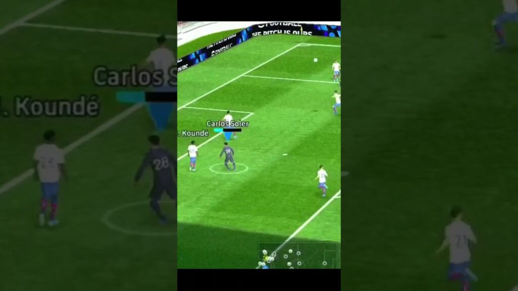 carlos soler goal #pes #youtubeshorts #pesmaster #soler