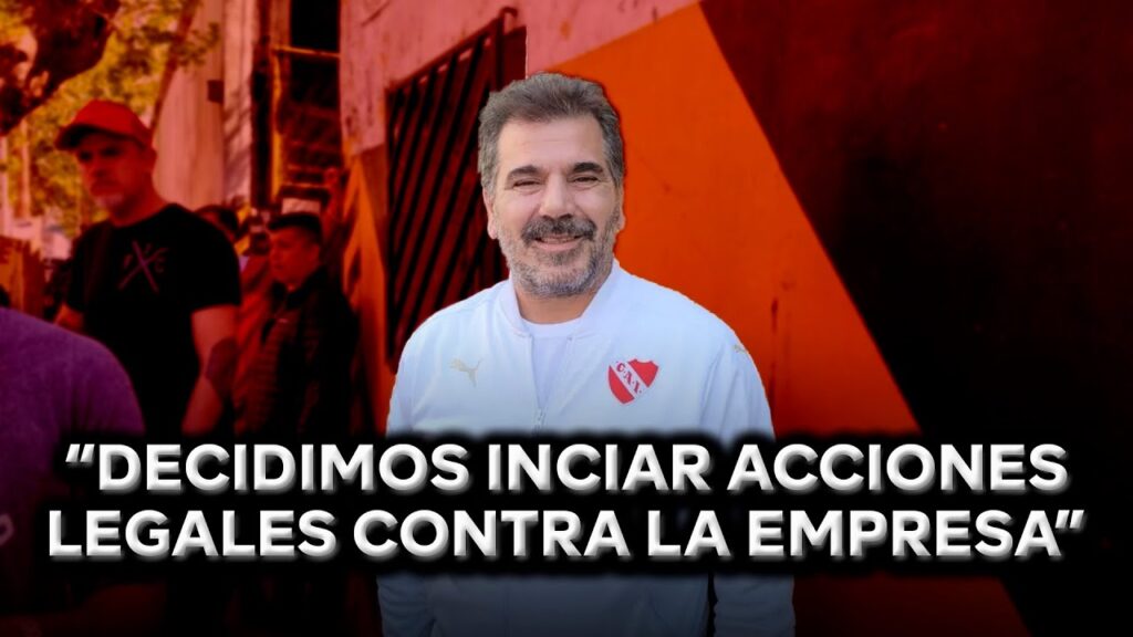 Cristian Ritondo: "DECIDIMOS INICIAR ACCIONES LEGALES CONTRA LA EMPRESA"