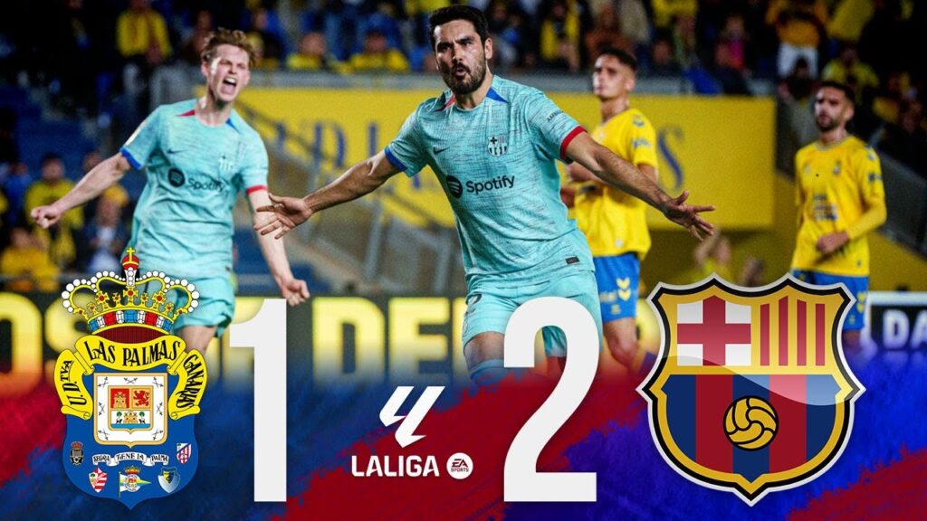 UD Las Palmas 1 FC Barcelona 2. Match Reaction. Late Gundogan Penalty Gives Barca 3 Points