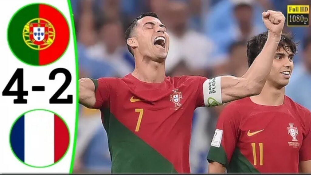 Portugal vs France 4-2 | Cristiano Ronaldo Goal Euro 2024 Qualifiers Highlights