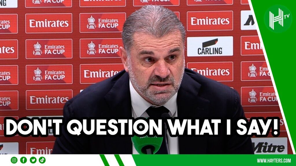 DON'T QUESTION MY INTEGRITY! | Ange Postecoglou's EXPLOSIVE rant over Eric Dier future