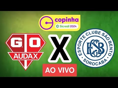 Audax x São Bento | 1 x 0 | gol do Audax| COPA SÃO PAULO júnior