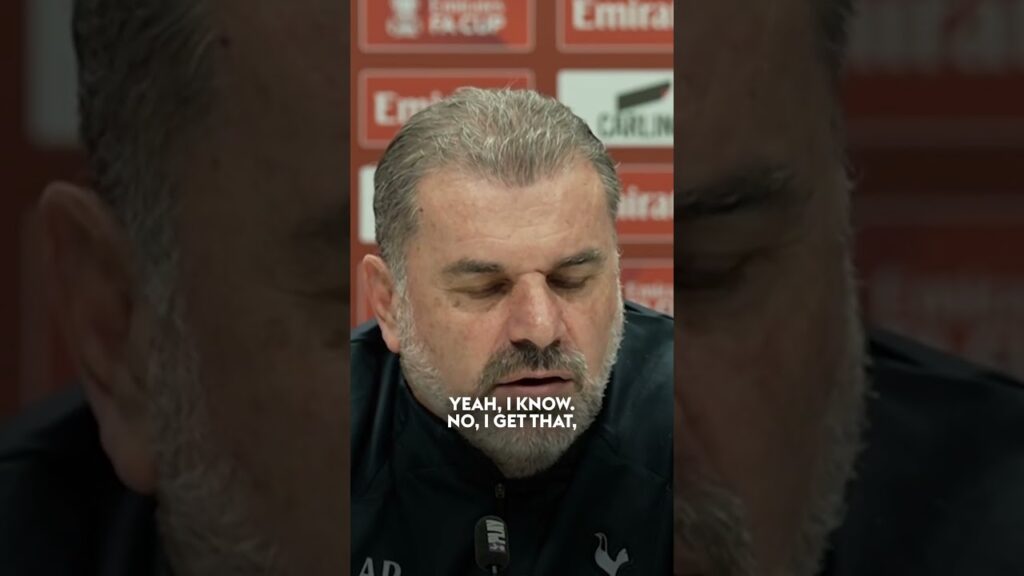 'I've got real pictures mate!' | Postecoglou when asked if he sees himself winning trophies at Spurs