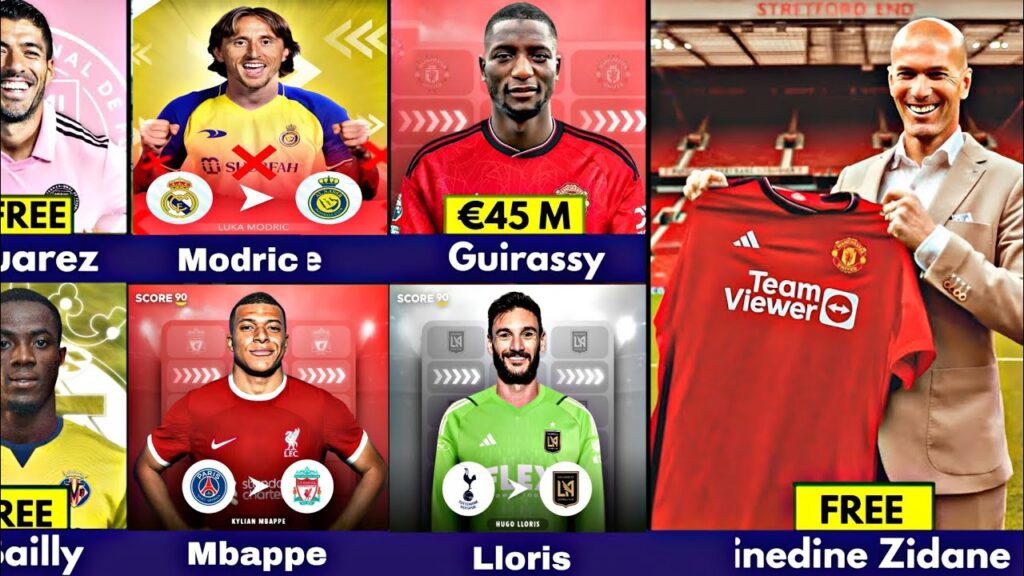ZIDANE TO MANCHESTER UNITED ALL CONFIRMED TRANSFERS NEWS WINTER 2024, GUIRASSY TO UNITED 🔥, MBAPPE