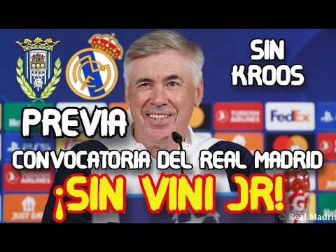 RUEDA DE PRENSA Y CONVOCATORIA DE CARLO ANCELOTTI REAL MADRID VS ARANDINA COPA DEL REY