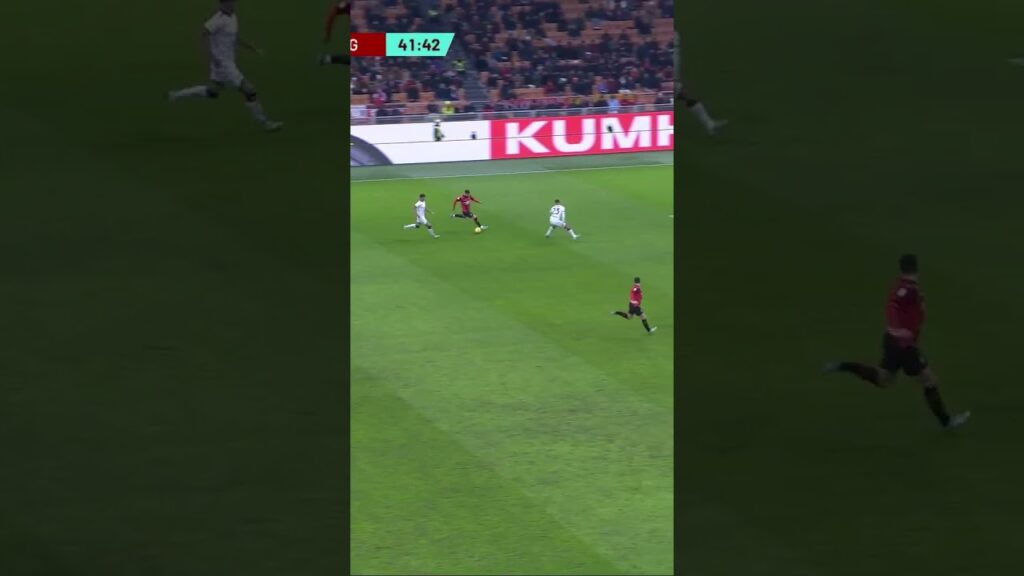 Theo Hernandez runs the entire length of the pitch #shorts