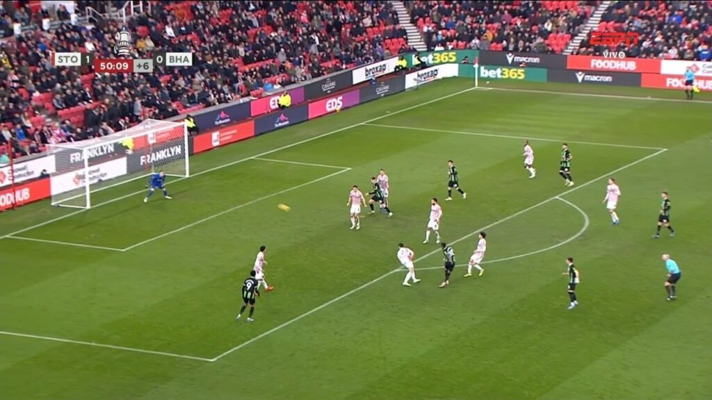 Pervis Estupiñán Goal | Estupiñán Hoy | Stoke vs Brighton 1-1 Extended Highlights | Emirates FA Cup