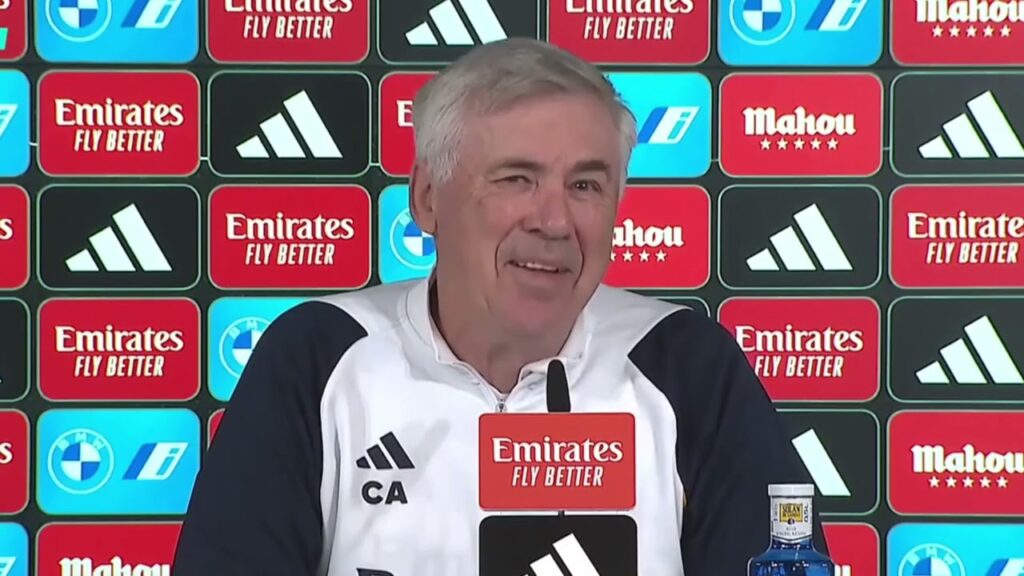 Ancelotti - rueda de prensa Arandina vs Real Madrid - Copa del Rey
