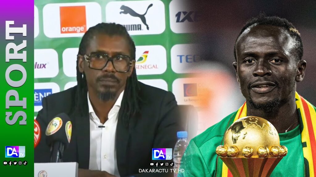 Aliou Cissé explique pourquoi Sadio Manè s’énerve vite depuis un certain temps…