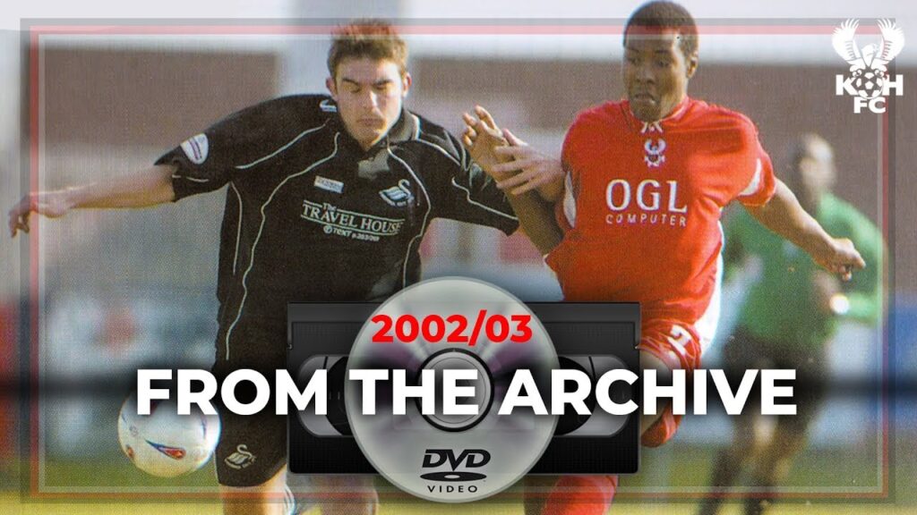 Harriers 2-2 Swansea 22/03/03: Roberto Martinez goal