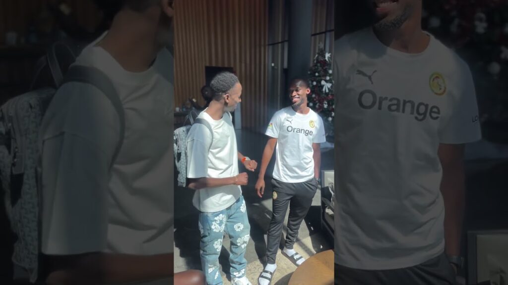 Sénégal: Admirez la complicité entre Abdallah Sima et Pape Matar Sarr! #sénégal #can2023 #amaradiouf