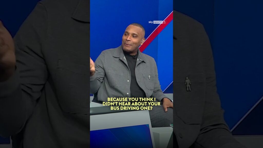 Just Merson and Clinton roasting each other live on Soccer Saturday 😂