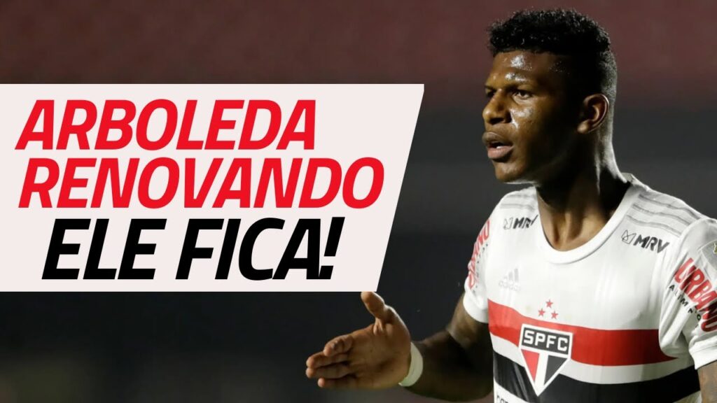 Arboleda negocia RENOVAÇÃO de CONTRATO com o São Paulo