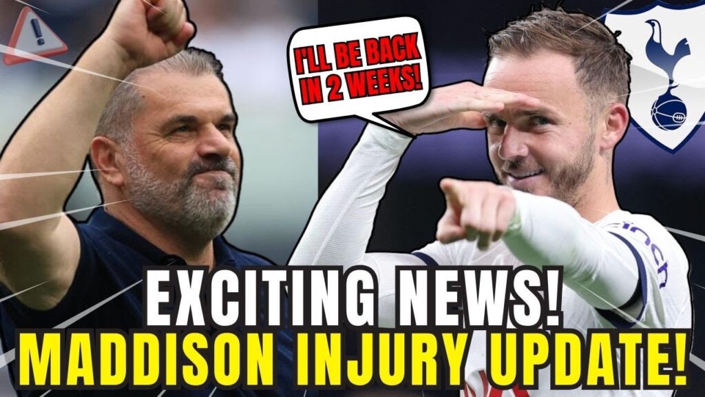 😱✅BIG NEWS! JAMES MADDISON IS READY! REPORT PROVIDES BIG UPDATE! TOTTENHAM TRANSFER NEWS! SPURS NEWS